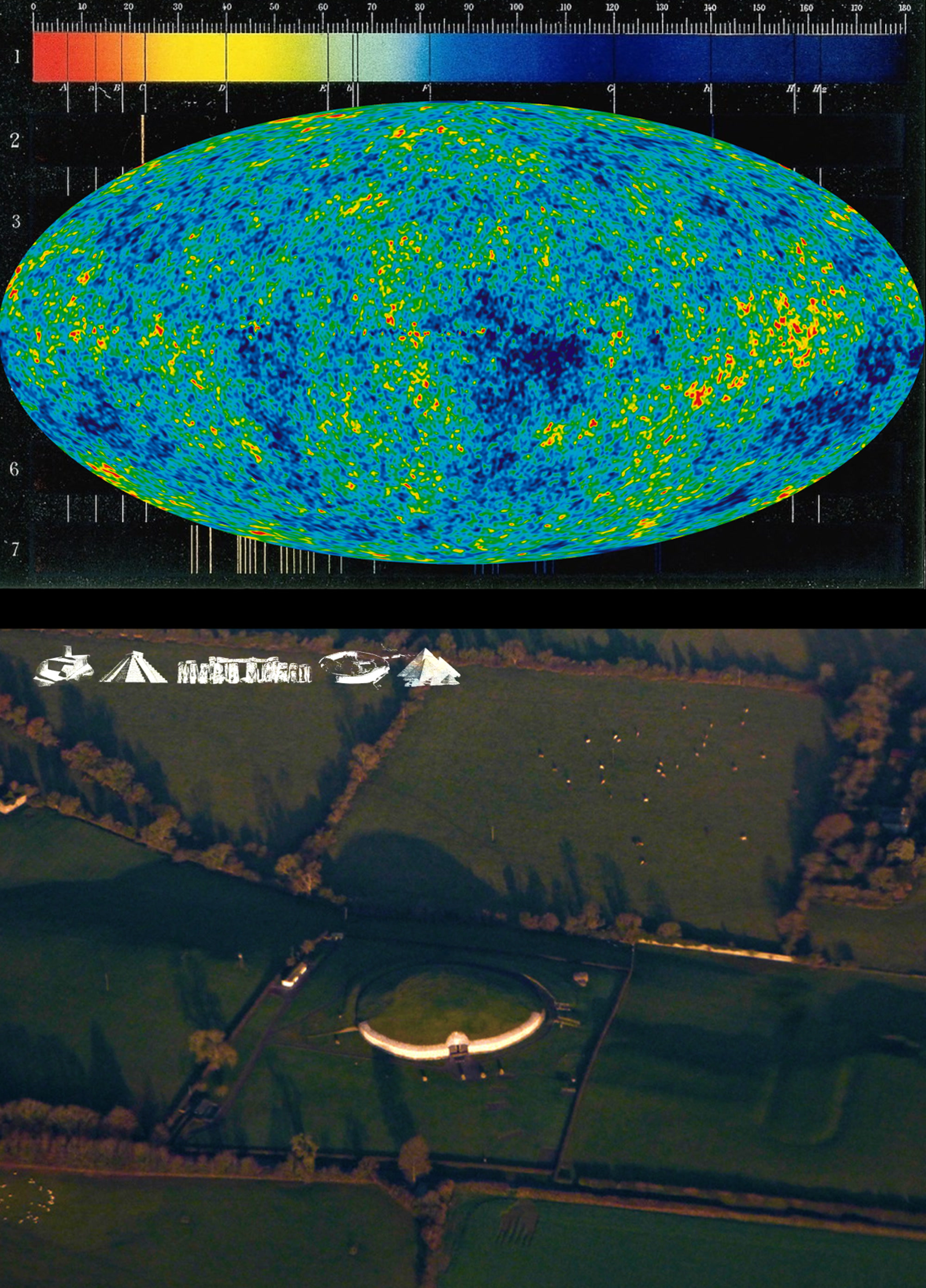 Cosmic Radiation Background<br />A perfect blackbody at 2.725 Kelvin / Ancient engineering