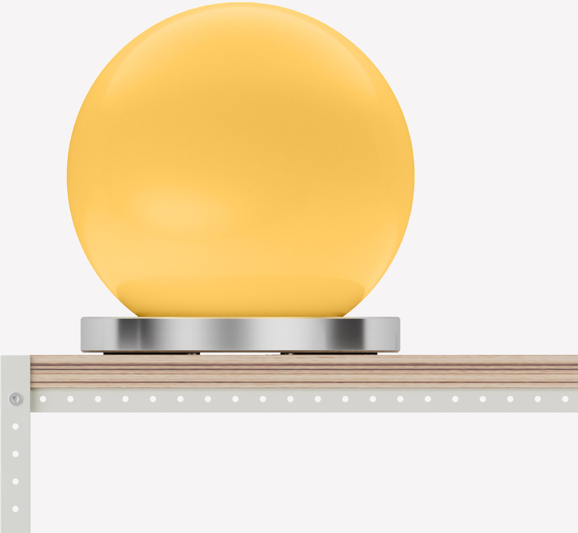 EP01 resting on a wooden desk with a relaxing warm orange glow.