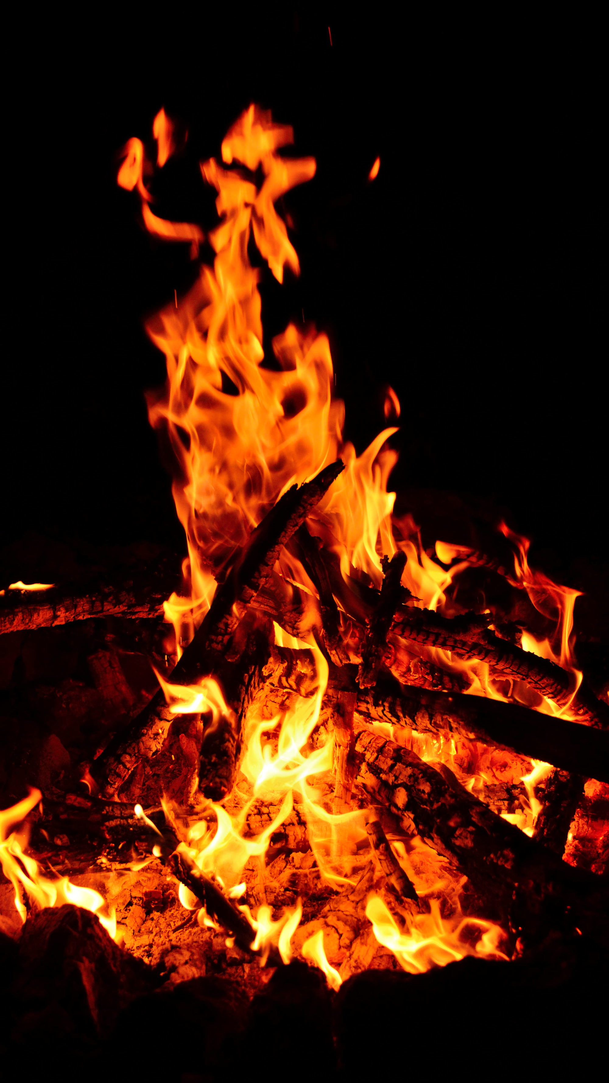 An image of a campfire.
